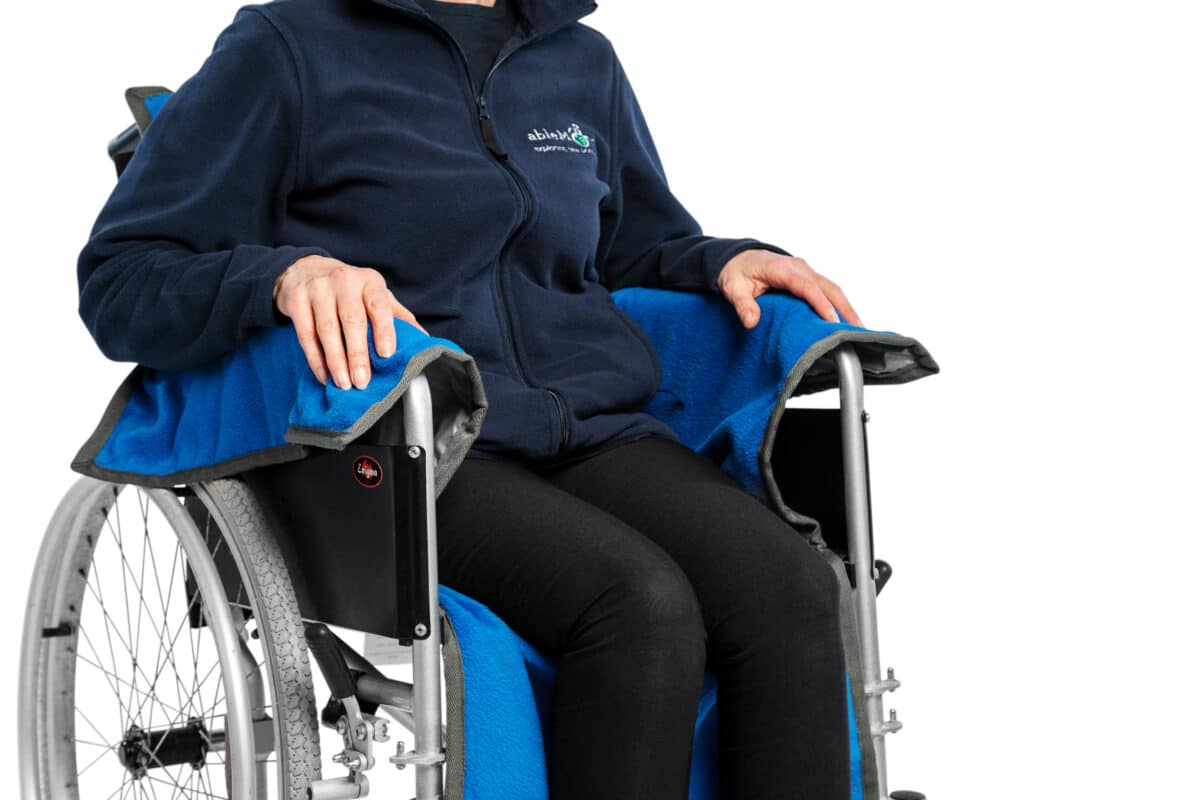 ableDry a waterproof wheelchair cover by Able Move