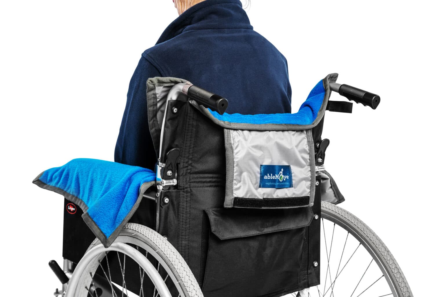 ableDry a waterproof wheelchair cover by Able Move