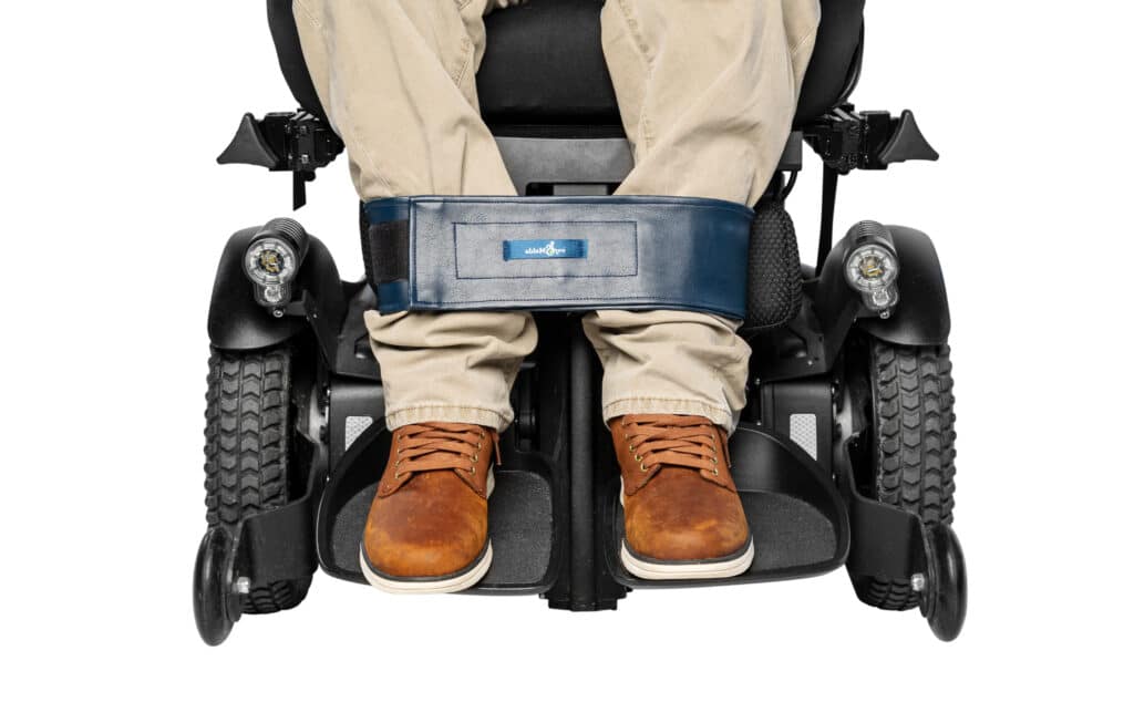 ableStrap a leg strap for wheelchair users by Able Move