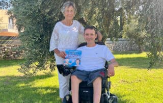 Josh & Nan with book